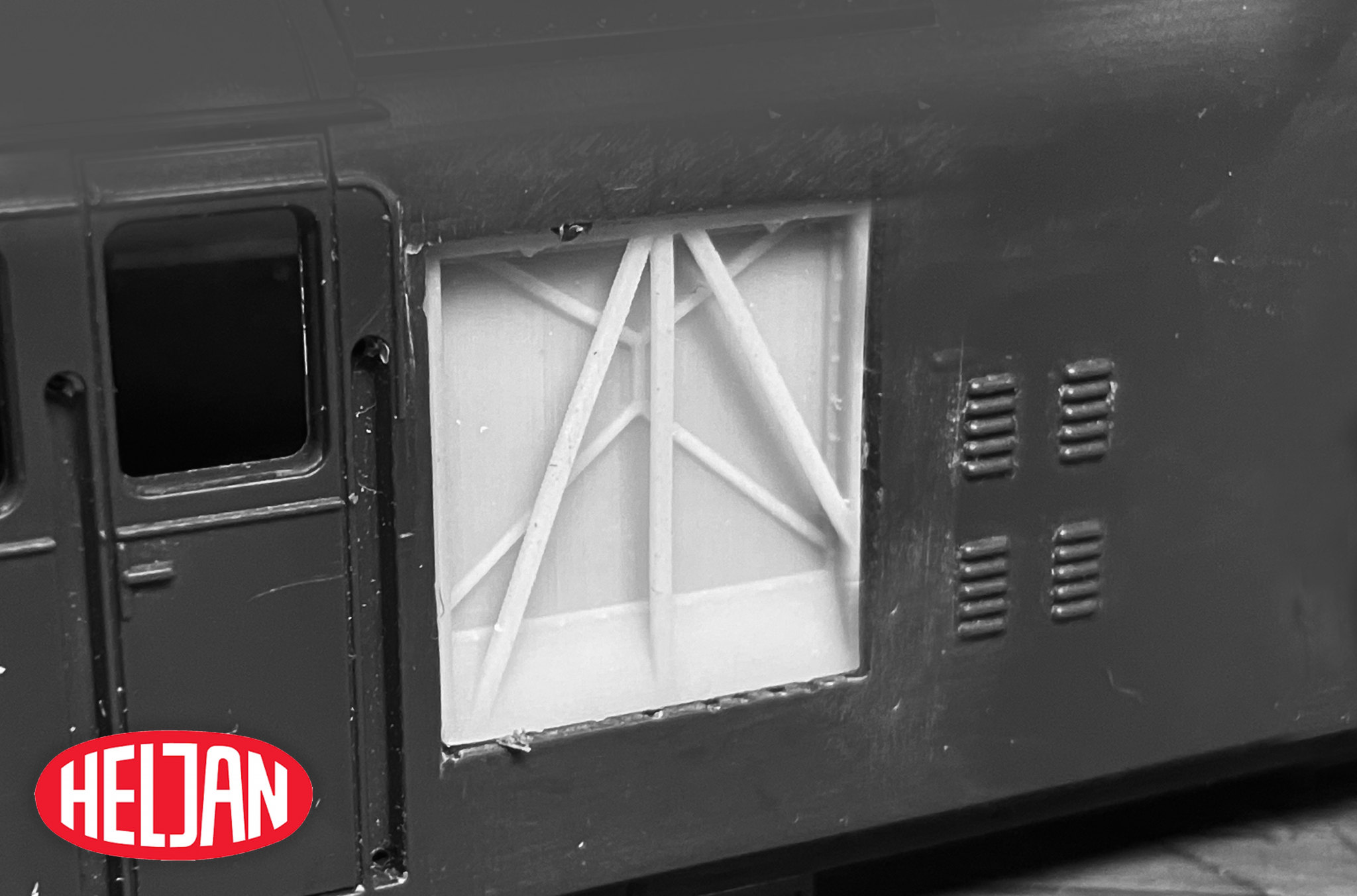 Ho Scale Radiator Radiators for Heljan OO Scale Class 26, 27, 33/0 and 33/1 - OO / 4mm ...