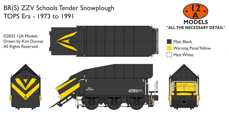 Paint Guide for BR(S) Schools Tender Snowplough Kit