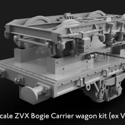 12A40102 4mm ZVX BogieCarrier wagon3