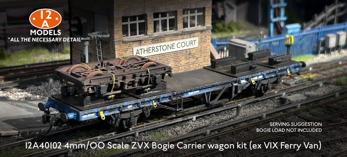 12A40102 4mm ZVX BogieCarrier wagon4