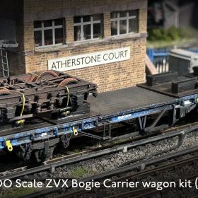 12A40102 4mm ZVX BogieCarrier wagon4