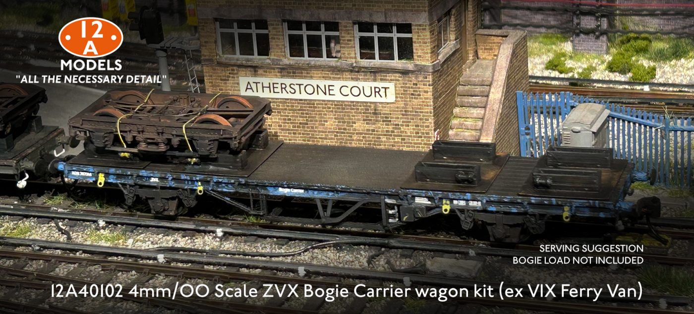 12A40102 4mm ZVX BogieCarrier wagon7